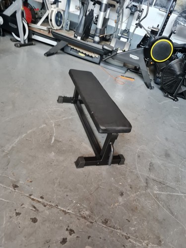 Blk box flat bench - flat,
